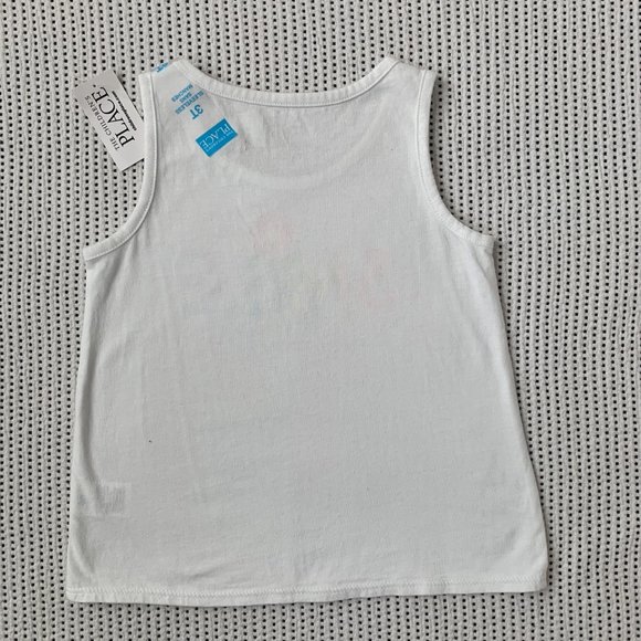 NWT The Children's Place Tank Top with Sparkle Print | 3T - Picture 5 of 5